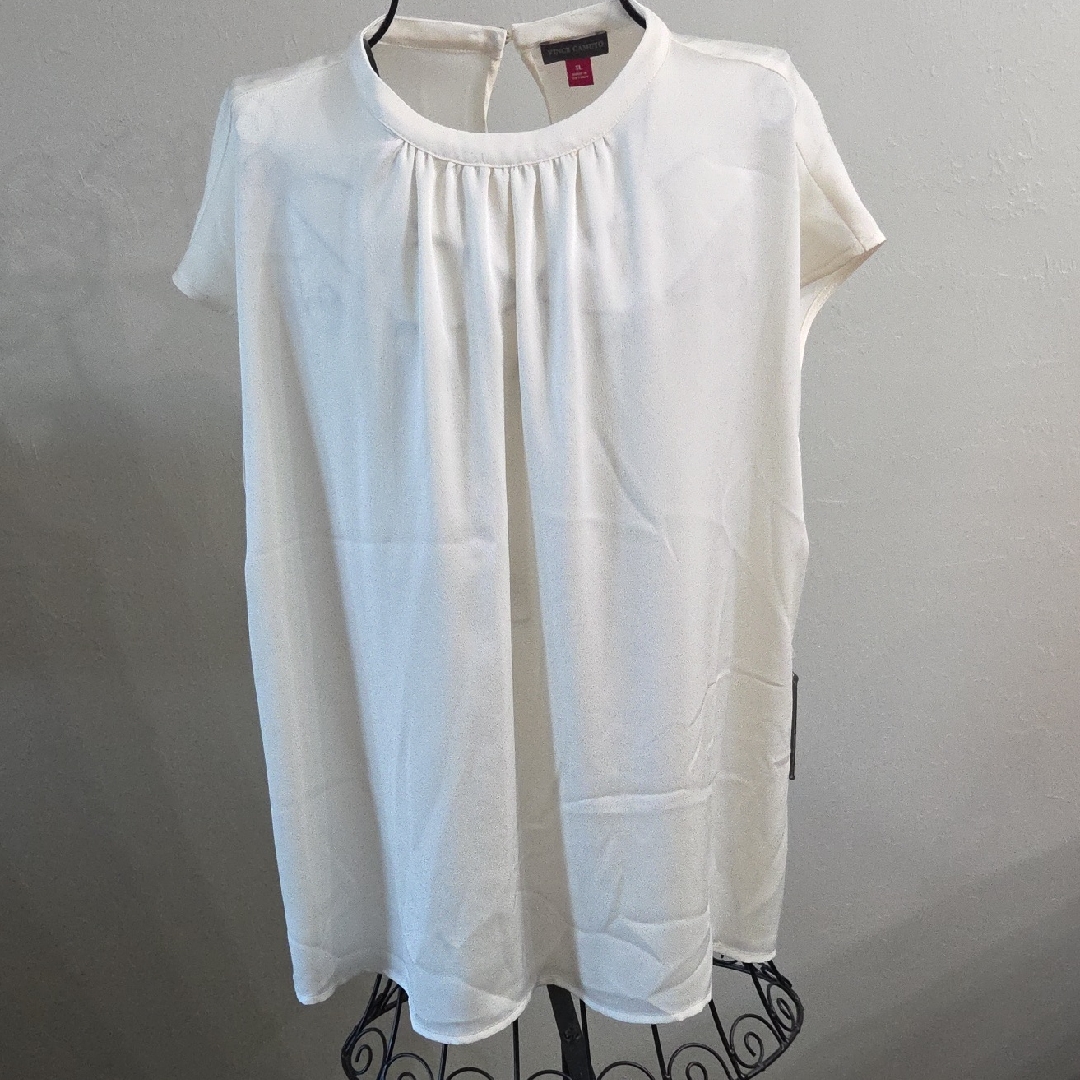 Vince Camuto Cream Blouse